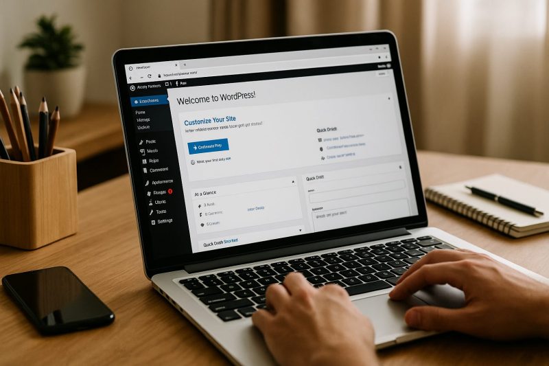 WordPressによる柔軟なサイト構築