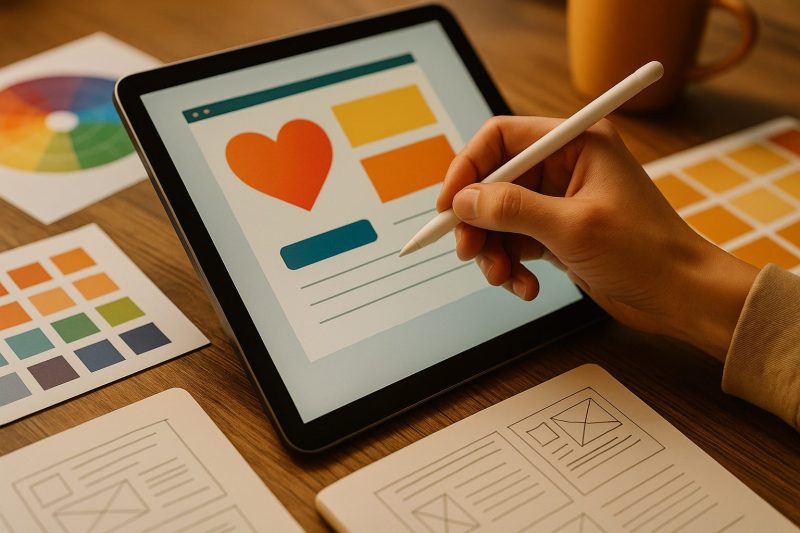 訪問者の心に届くデザイン