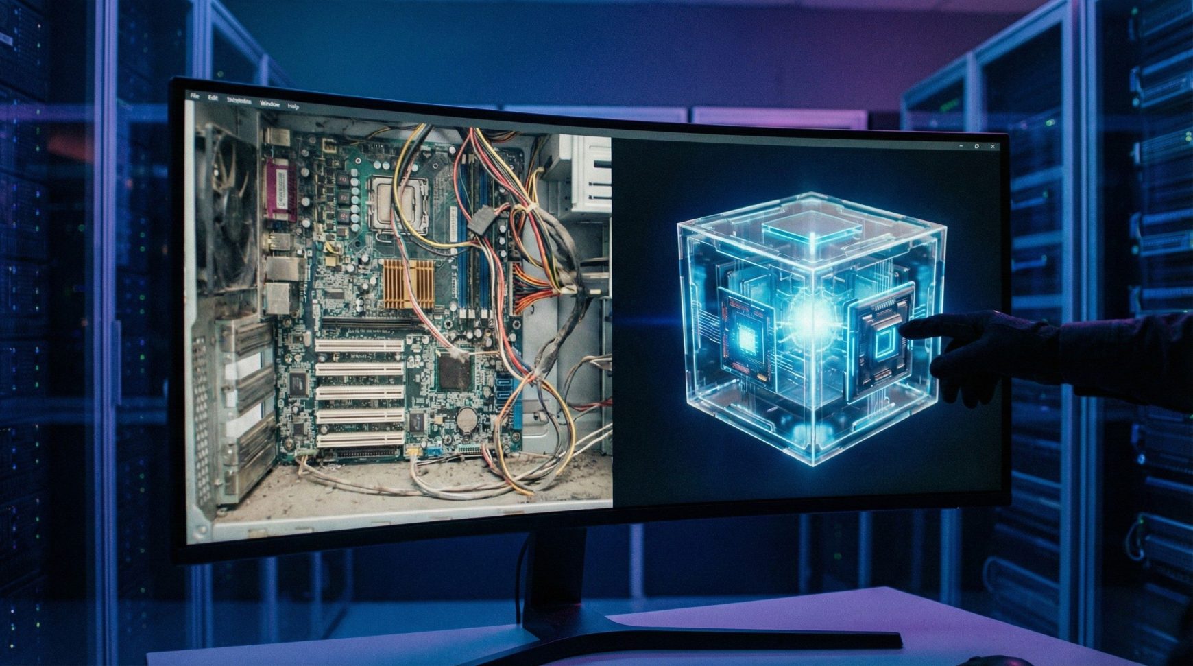 GENESISの構造化データ設計とGEO対策のテクニカルイメージ